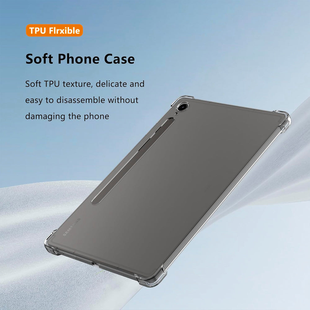 Clear Bumper Case for Samsung Galaxy Tab S9 FE