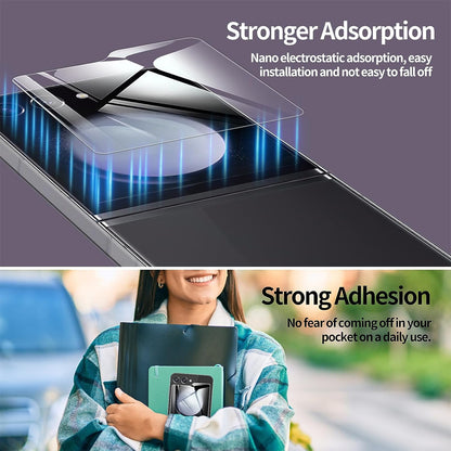 Glass Front Screen Protector for Samsung Galaxy Z Flip 8