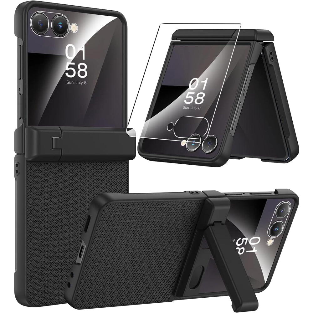 Hinge 360 Protection Kickstand Case for Samsung Galaxy Z Flip 7