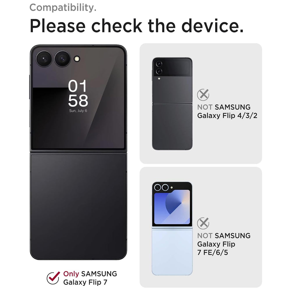 Hinge 360 Protection Kickstand Case for Samsung Galaxy Z Flip 7
