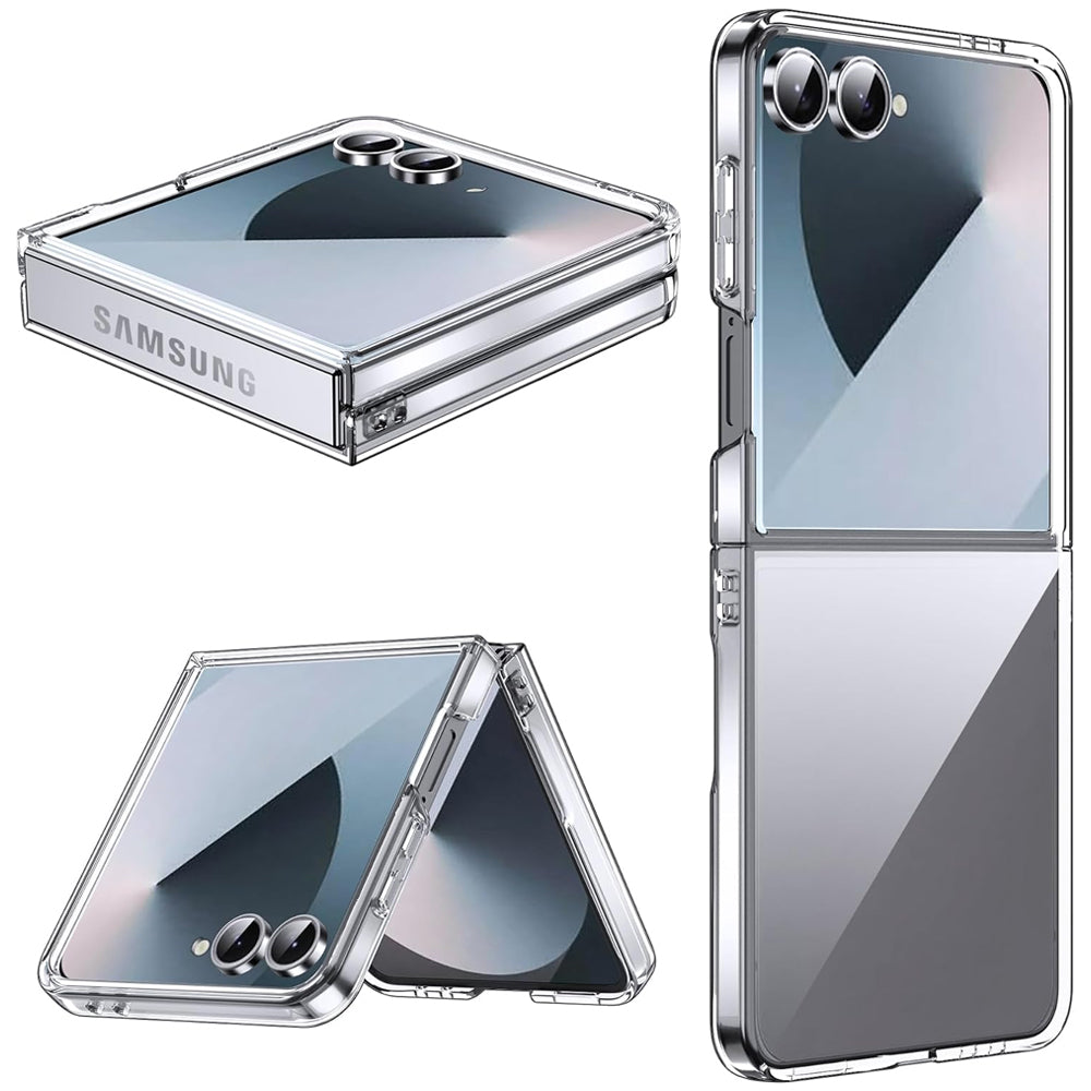 Clear Thin PC Protection Case for Samsung Galaxy Z Flip 7