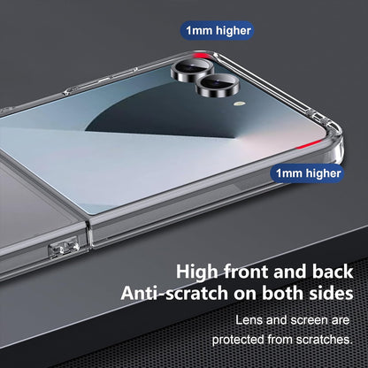 Clear Thin PC Protection Case for Samsung Galaxy Z Flip 7