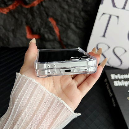 Clear Thin Magsafe Compatible Case for Samsung Galaxy Z Flip 8