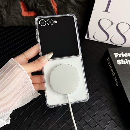 Clear Thin Magsafe Compatible Case for Samsung Galaxy Z Flip 8