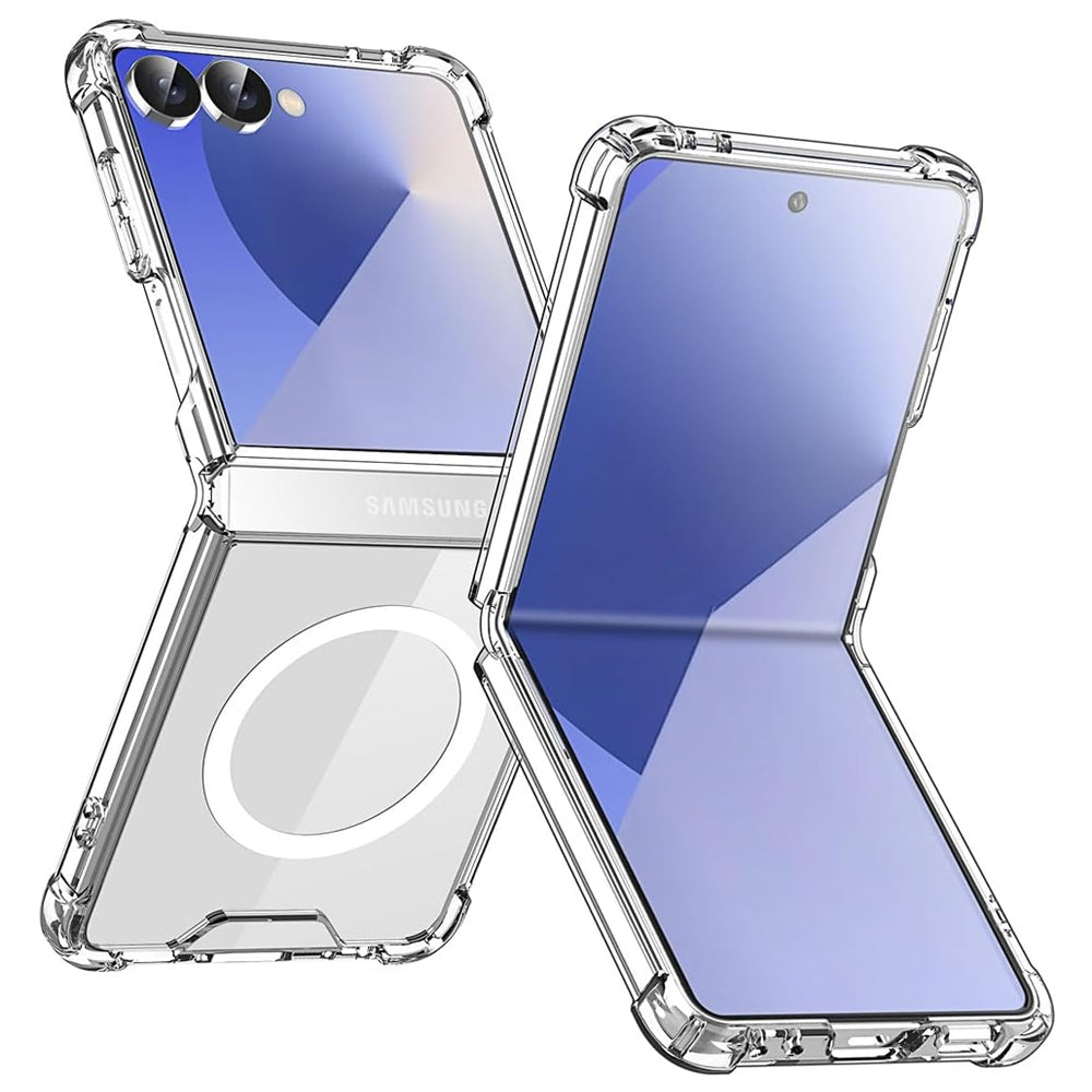 Clear Thin Magsafe Compatible Case for Samsung Galaxy Z Flip 7
