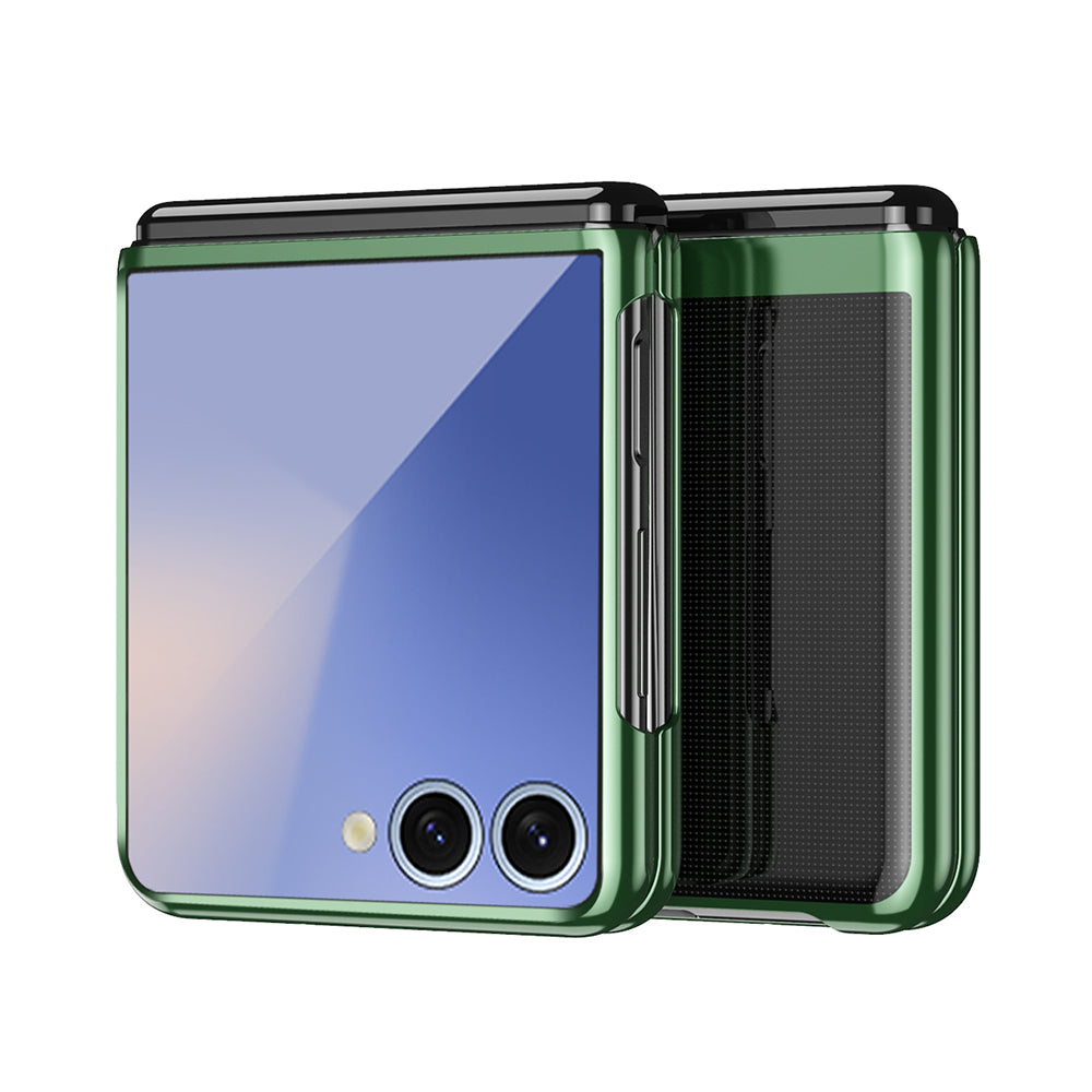 Metallic Clear Case for Samsung Galaxy Z Flip 7