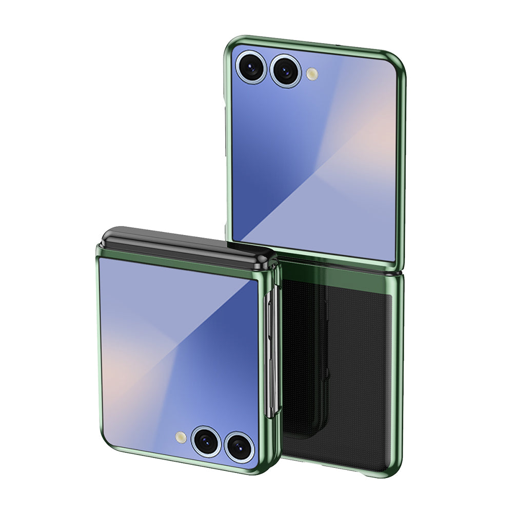 Metallic Clear Case for Samsung Galaxy Z Flip 7