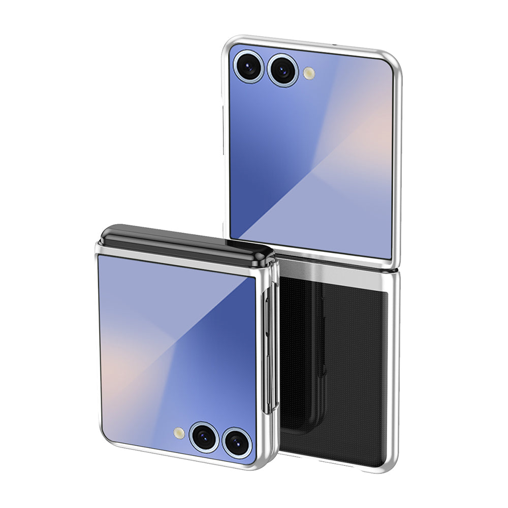 Metallic Clear Case for Samsung Galaxy Z Flip 7