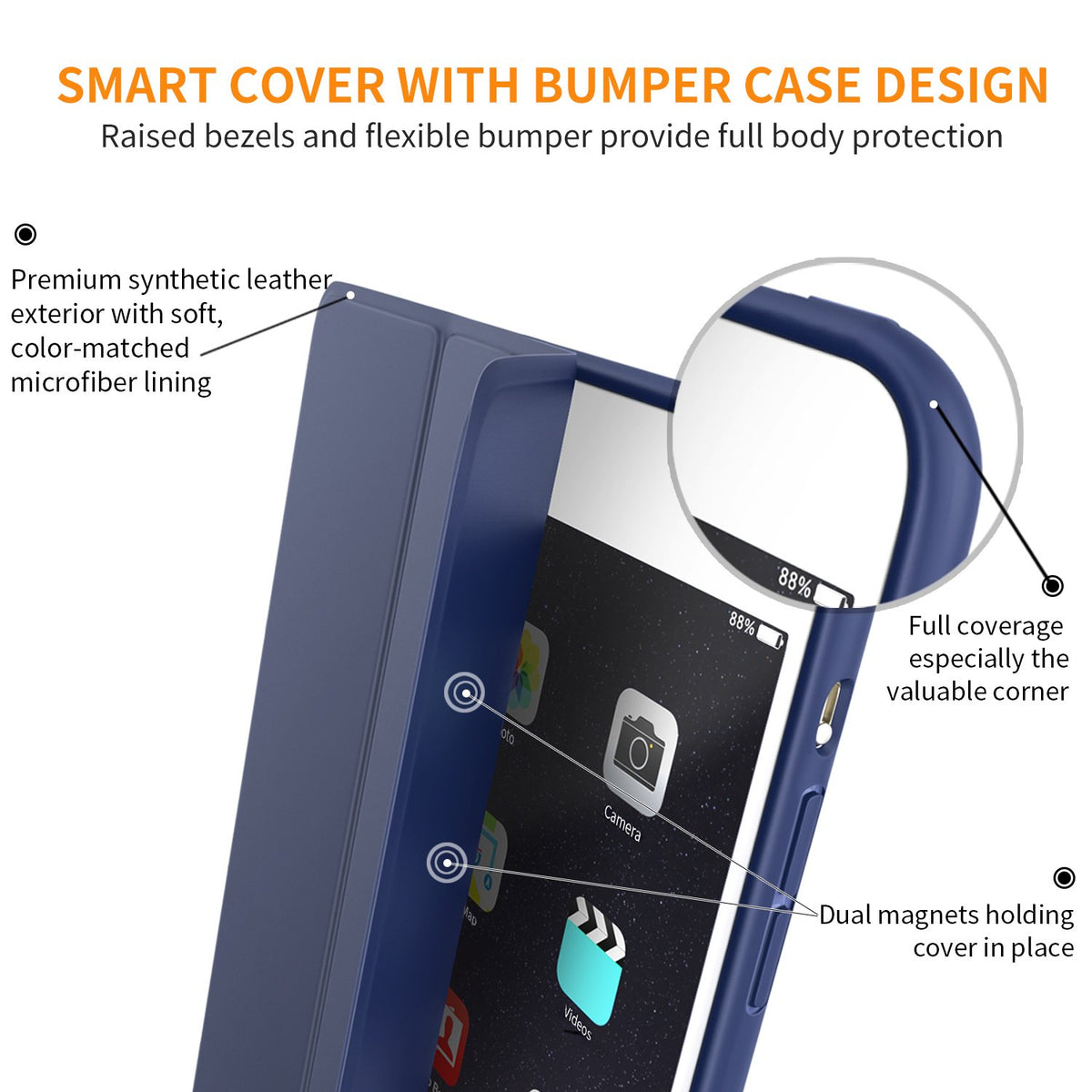 Slim Smart Cover Case for iPad Air 10.5" (2019)