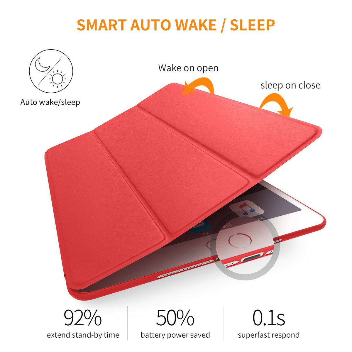 Slim Smart Cover Case for iPad Air 10.5" (2019)