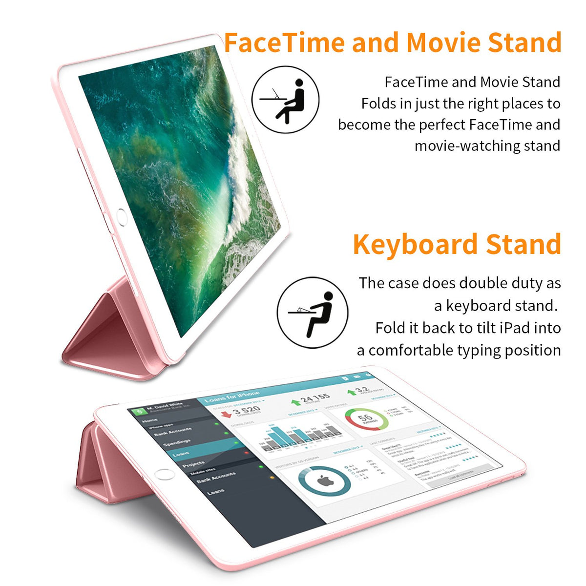 Slim Smart Cover Case for iPad Air 10.5" (2019)