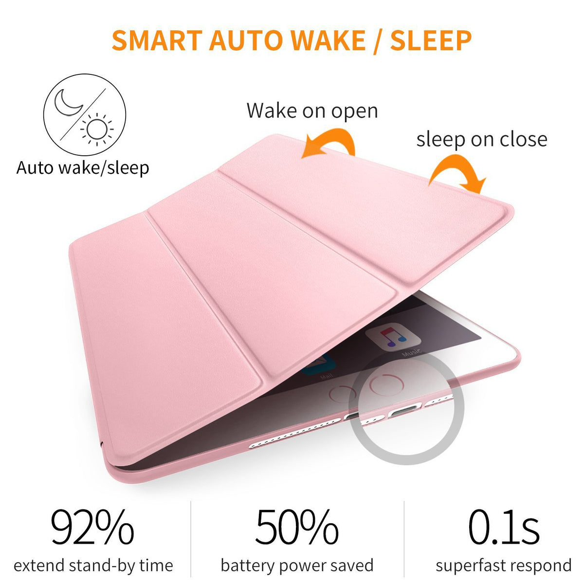Slim Smart Cover Case for iPad Air 10.5" (2019)