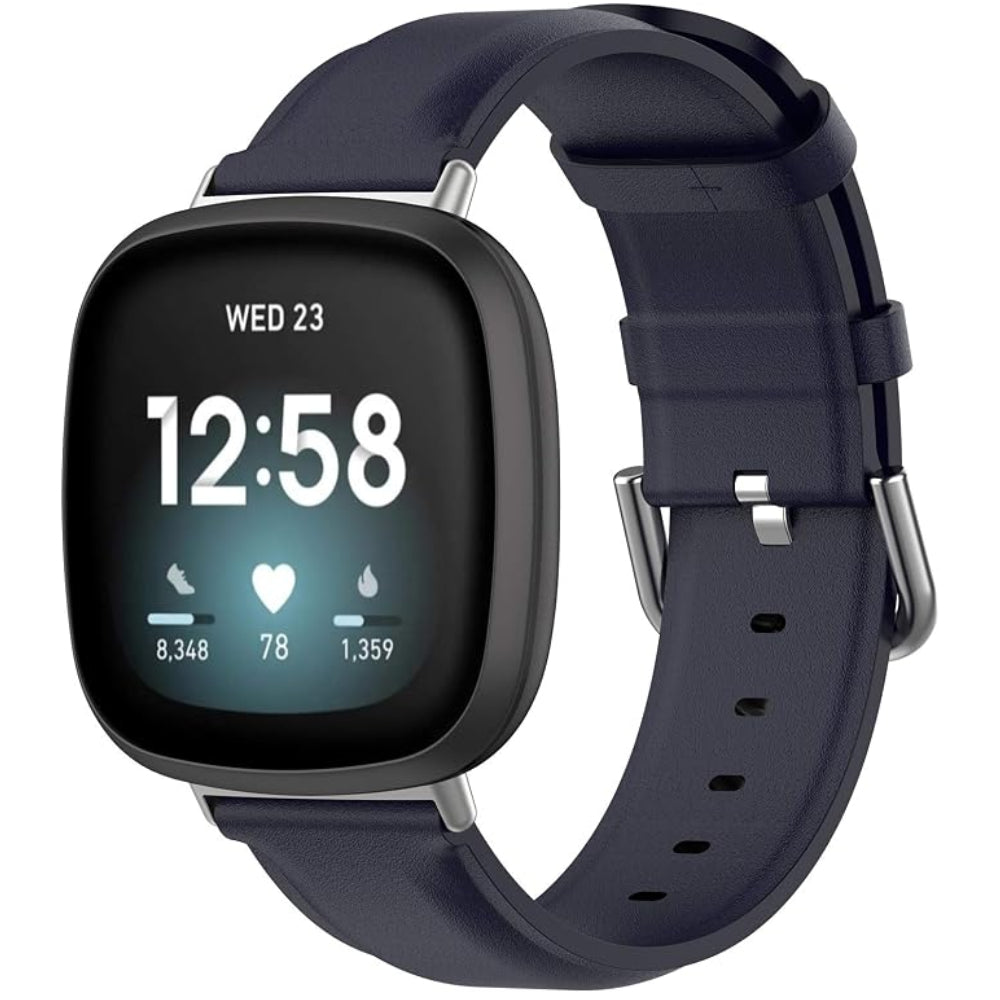 Leather Band for Fitbit Versa 3