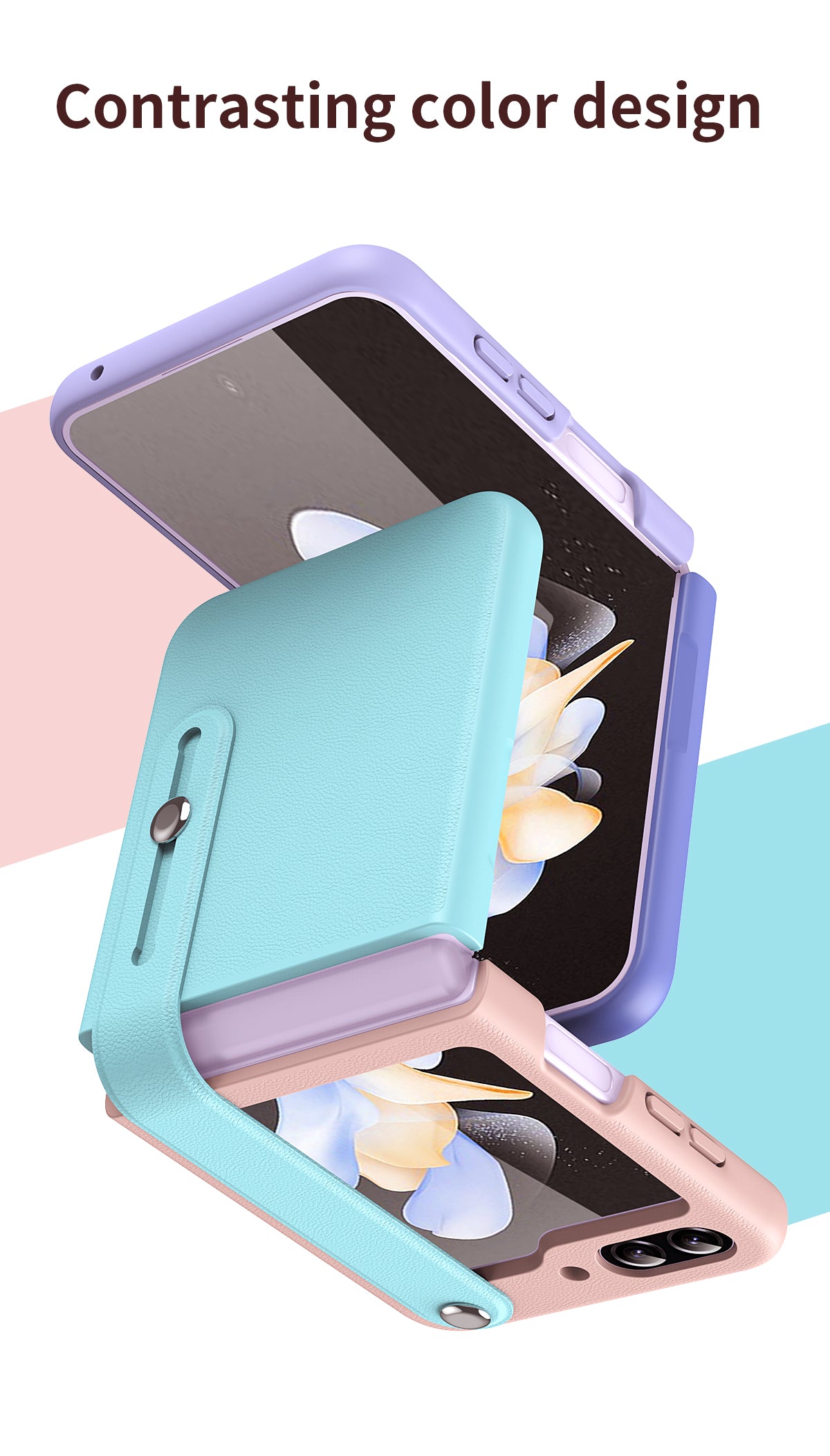 Protective Strap Case for Samsung Galaxy Z Flip 6