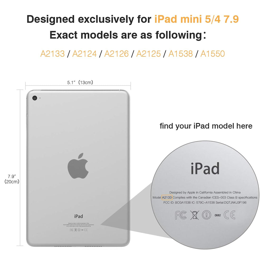 Smart Cover Case for iPad Mini 5 (2019)