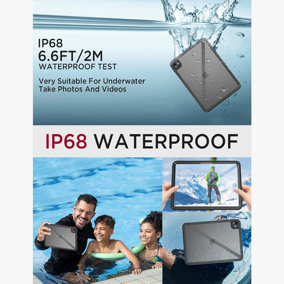 Waterproof Shockproof Case for iPad Pro 11" M4 (2024)