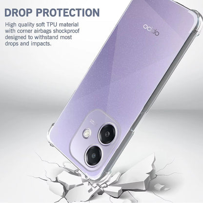 Bumper Clear Case for OPPO Reno 13 F 5G