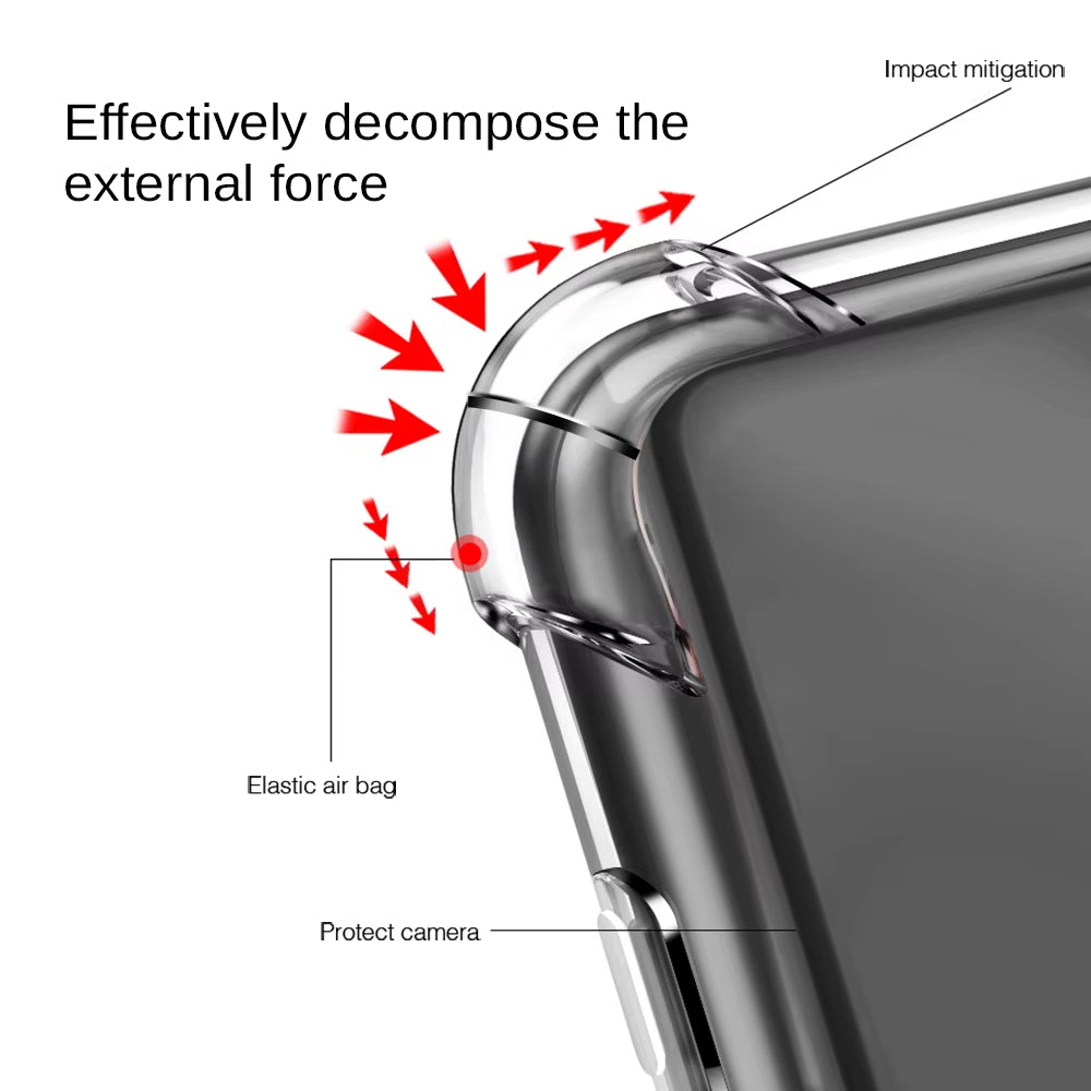 Bumper Clear Case for OPPO Reno 13 F 5G