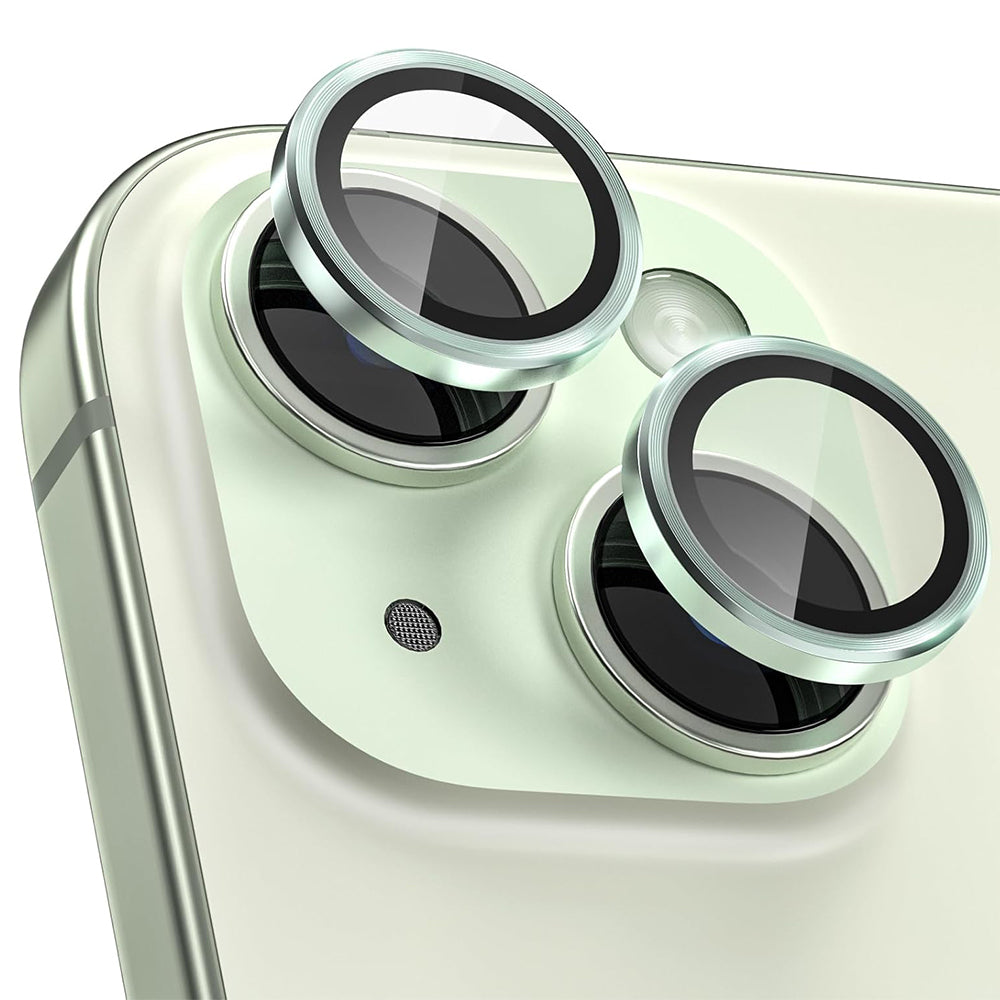 Camera Lens Protector Alloy Frame for iPhone 15 Plus