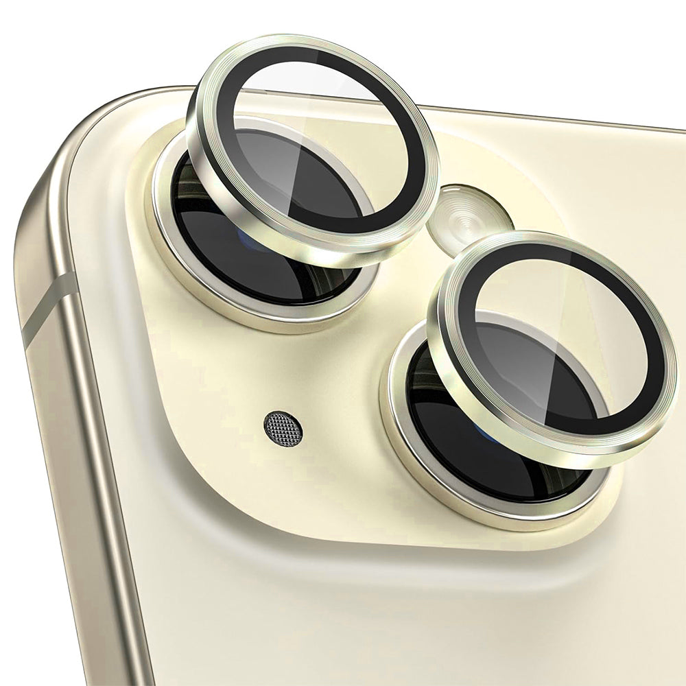 Camera Lens Protector Alloy Frame for iPhone 15 Plus