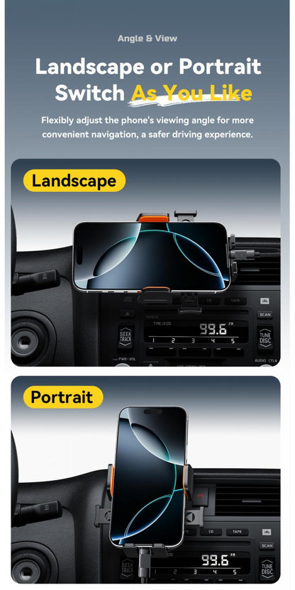 Car Air Vent Mobile Phone Holder Quick Clamp - Essager