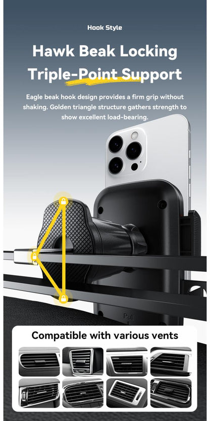 Car Air Vent Mobile Phone Holder Quick Clamp - Essager