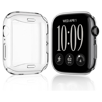 TPU Clear Case Screen Protector for Apple Watch Series 12 (46mm)