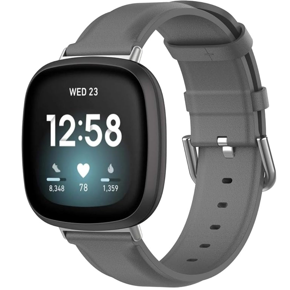 Leather Band for Fitbit Versa 3