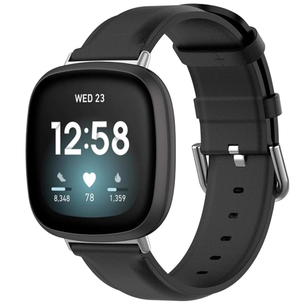 Leather Band for Fitbit Versa 3