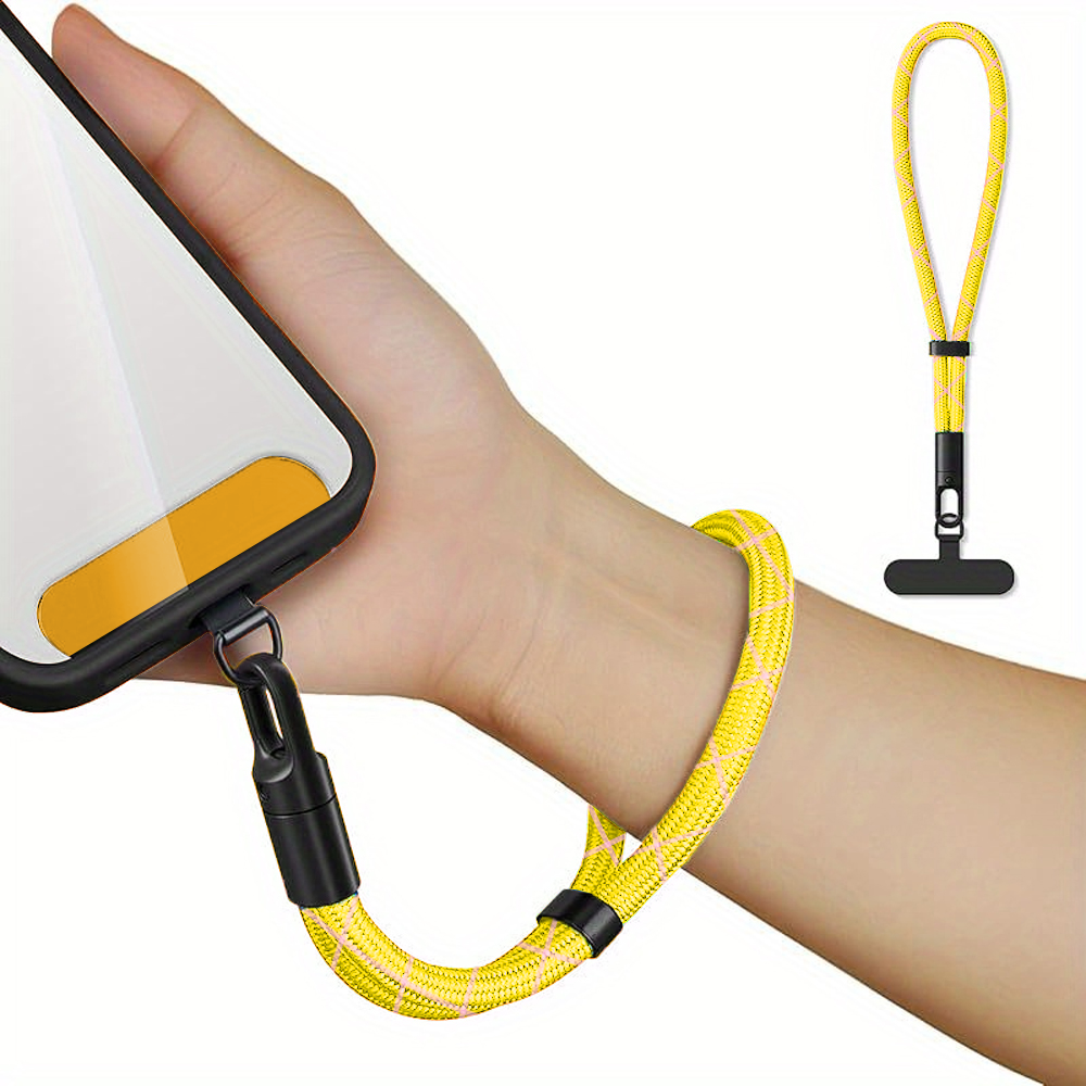 Adjustable Phone Wrist Strap Lanyard – Anti-Drop & Secure Phone Tether