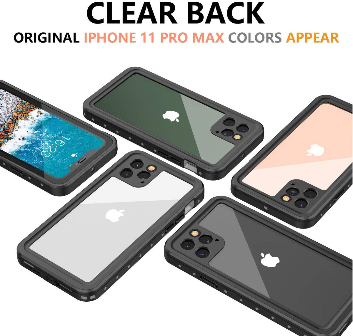 Redpepper Waterproof case for iPhone 11 Pro Max