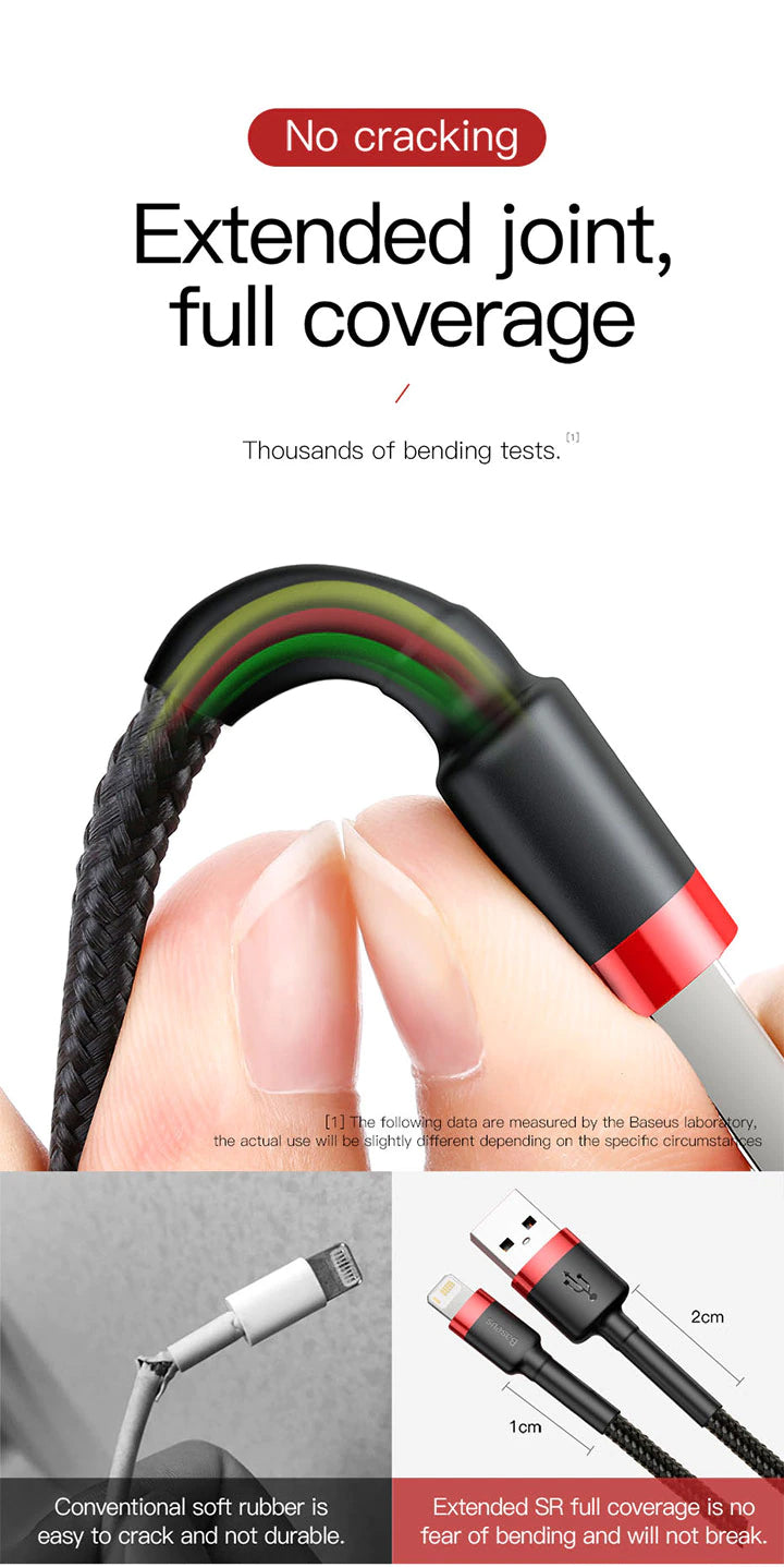 Baseus - Charger Cable - Lightning - 2m