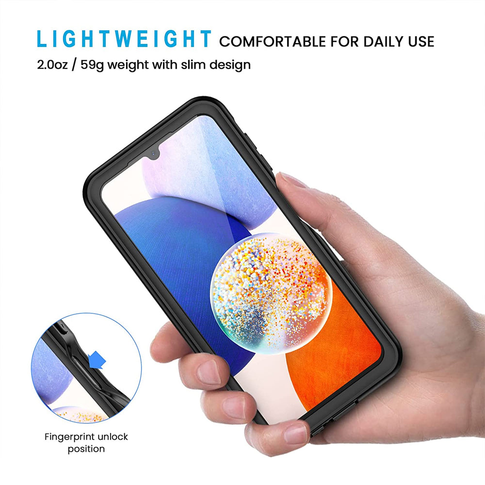 Samsung A14 Waterproof Case Redpepper