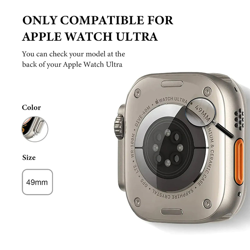 TPU Case Screen Protector for Apple Watch Ultra 49mm