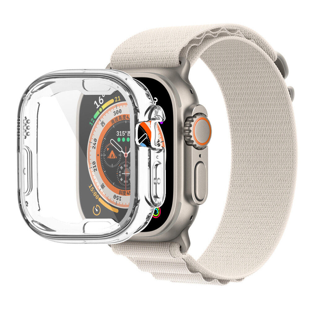 TPU Case Screen Protector for Apple Watch Ultra 49mm