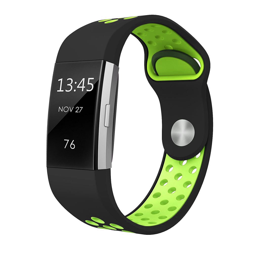 Rubber Sports Strap for Fitbit Charge 2