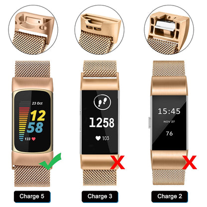Milanese Strap for Fitbit Charge 5