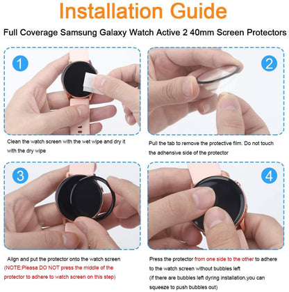TPU Screen Protector for Galaxy Watch 4 / 5 40mm
