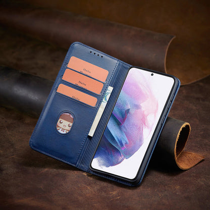 Vintage Book Wallet Case for Samsung Galaxy S21 Plus