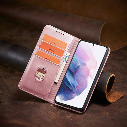 Vintage Book Wallet Case for Samsung Galaxy S21 Plus