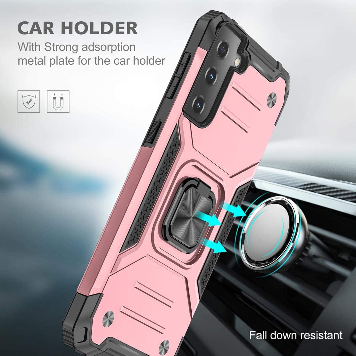 Tough Ring Case for Samsung Galaxy S21 Plus