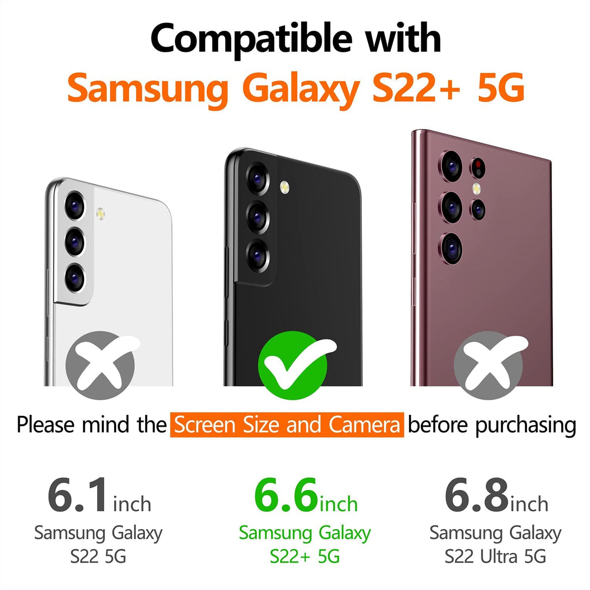 Redpepper Waterproof case for Samsung Galaxy S22 Plus