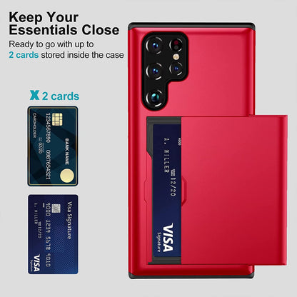Tough Card Case for Samsung Galaxy S23 Ultra