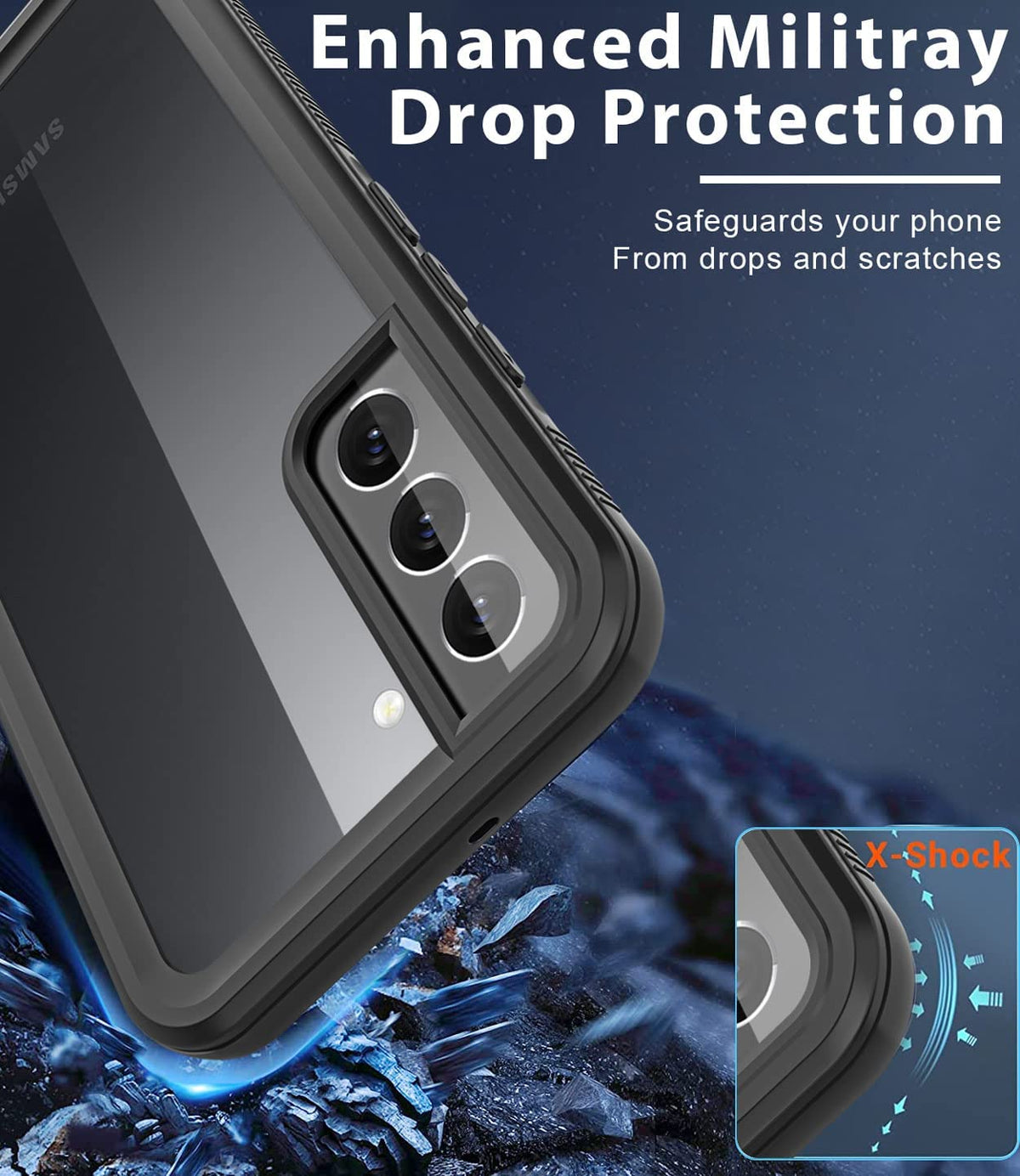 Redpepper Waterproof case for Samsung Galaxy S22 Plus