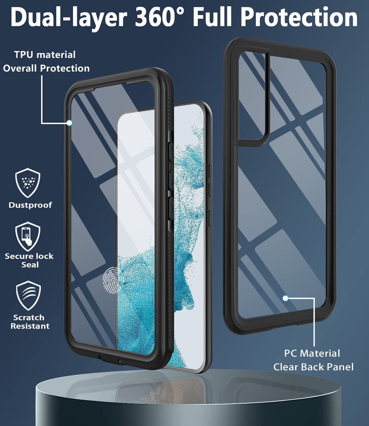 Redpepper Waterproof case for Samsung Galaxy S22