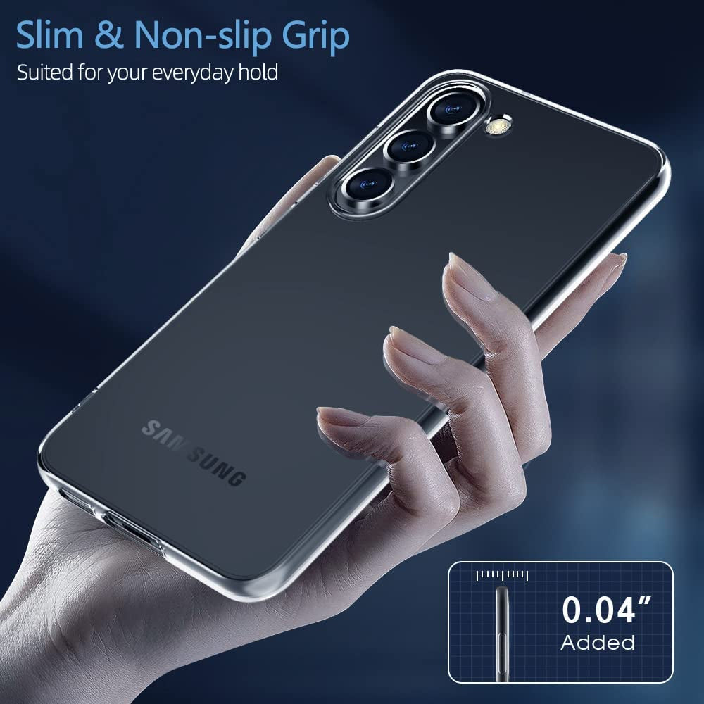 Clear Gel Case for Samsung Galaxy S23 Plus