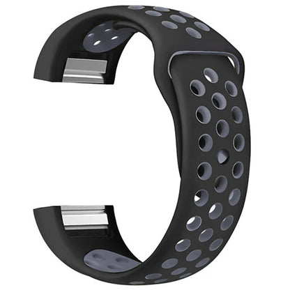 Rubber Sports Strap for Fitbit Charge 2