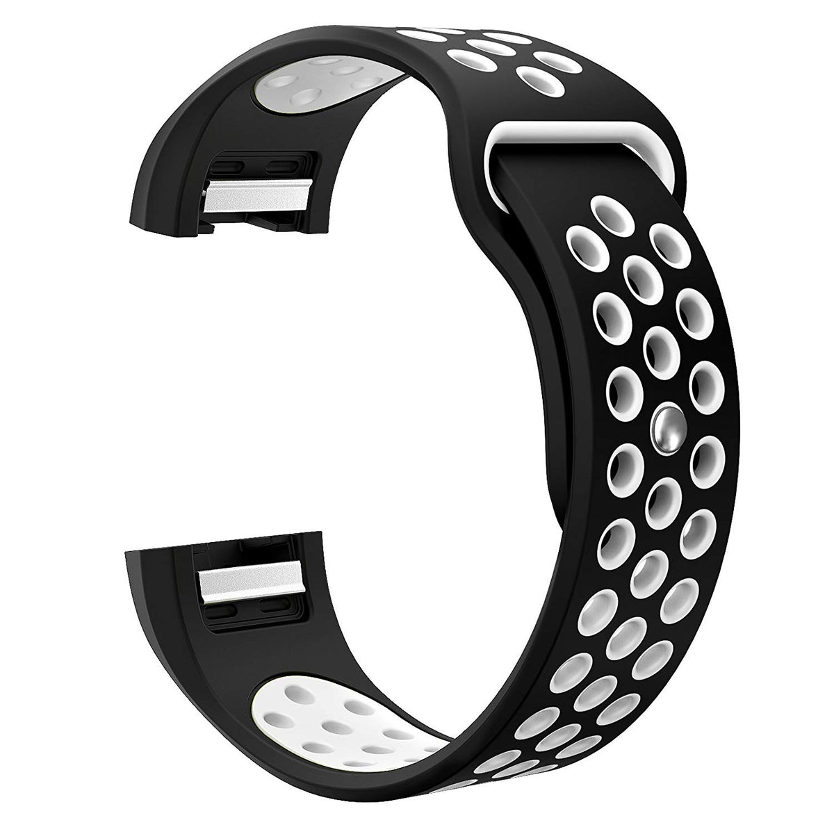 Rubber Sports Strap for Fitbit Charge 2
