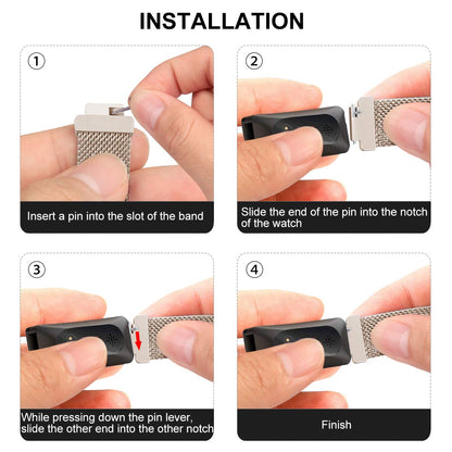 Milanese Strap for Fitbit Inspire 1 / 2