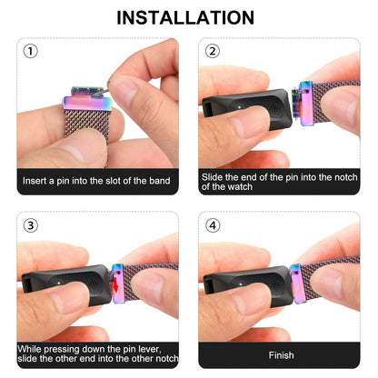 Milanese Strap for Fitbit Inspire 1 / 2